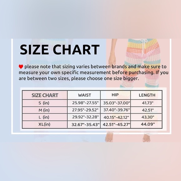 Judy Bridal Crochet Cover Up Pants - Picture 7 of 7